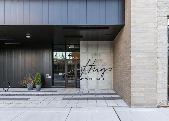 Apartamento River North 1br W Yoga Nr Riverwalk Chi-1036 Chicago