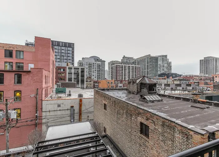 Apartamento River North 1br W Yoga Nr Riverwalk Chi-1036